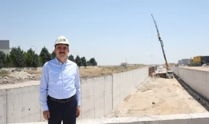 Başkan Altay, Keçili Kanalı Islah Çalışması ve Murat Kurum Caddesi’nde İncelemelerde Bulundu