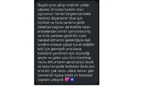 Başkan Topaloğlu’nun duyarlılığı takdir topladı