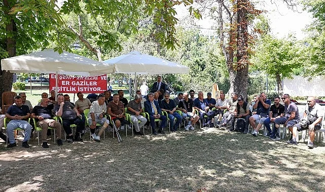 Çankaya’dan Güvenpark’taki Gazi ve Şehit Ailelerine Destek Ziyareti