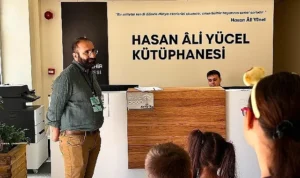 Çocuklar, Hasan Âli Yücel Kütüphanesi’nde gökyüzüne yolculuk yaptı