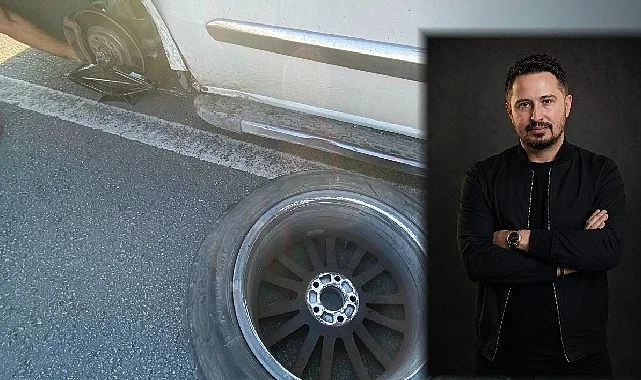 DJ Mahmut Görgen Ölümden Döndü! Seyir Halindeki Aracın Tekeri Fırladı