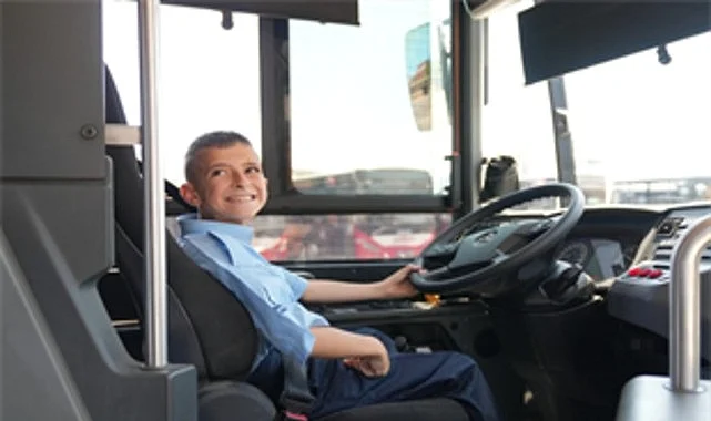 ESHOT, minik Edip’in hayalini gerçeğe dönüştürdü