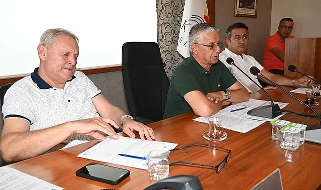 Kemer Belediyesi Ağustos ayı meclis toplantısı yapıldı