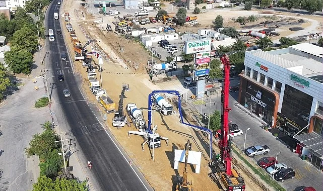 Manisa’nın Ulaşım Ağına Güç Katacak Ergenekon Köprülü Kavşağı’nın Temeli Atıldı