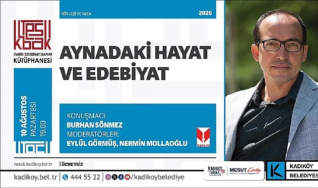 Usta Yazar Burhan Sönmez TESAK’ta Okurlarıyla Buluşuyor