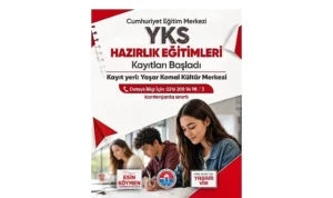 YKS hazırlık eğitimleri için kayıtlar devam ediyor