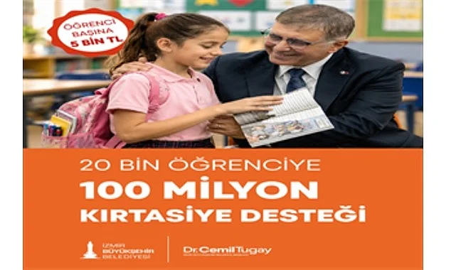 Büyükşehir’den 100 milyon TL’lik kırtasiye desteği