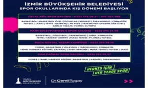 İzmir’de Kış Spor Okulları için kayıt zamanı