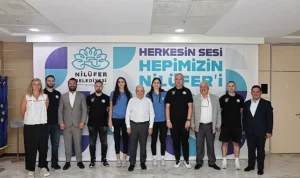 Nilüfer Belediyesporlu milli sporculara Başkan Şadi Özdemir’den tebrik